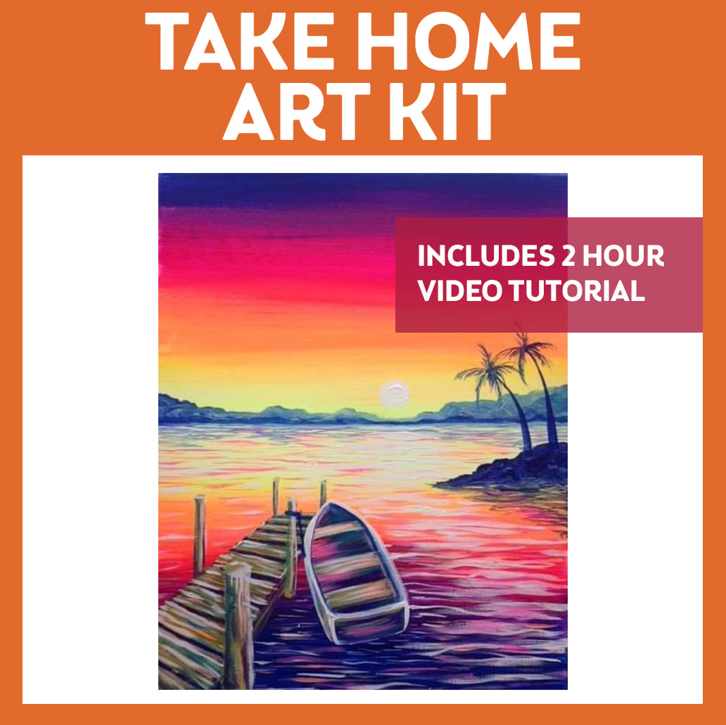 PinotsToGo PAINT KIT! 16"x20"